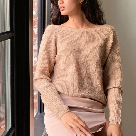 Aritzia Wilfred front to back cardigan (yellow) - Picture 7 of 11